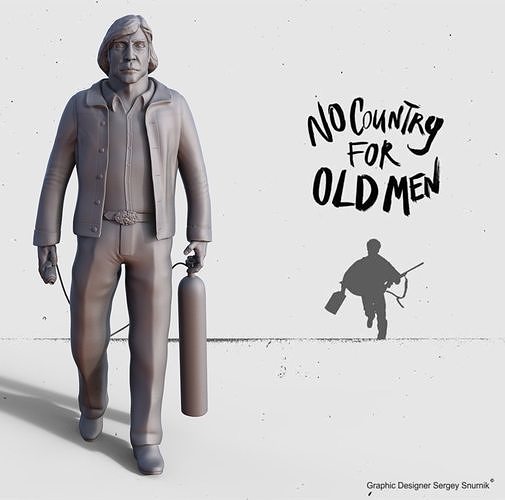 Anton Chigurh 3D model