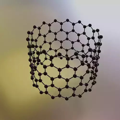Carbon Nanotube Free 3D model