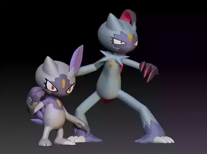 Pokemon Hisuian Sneasel Sneasler