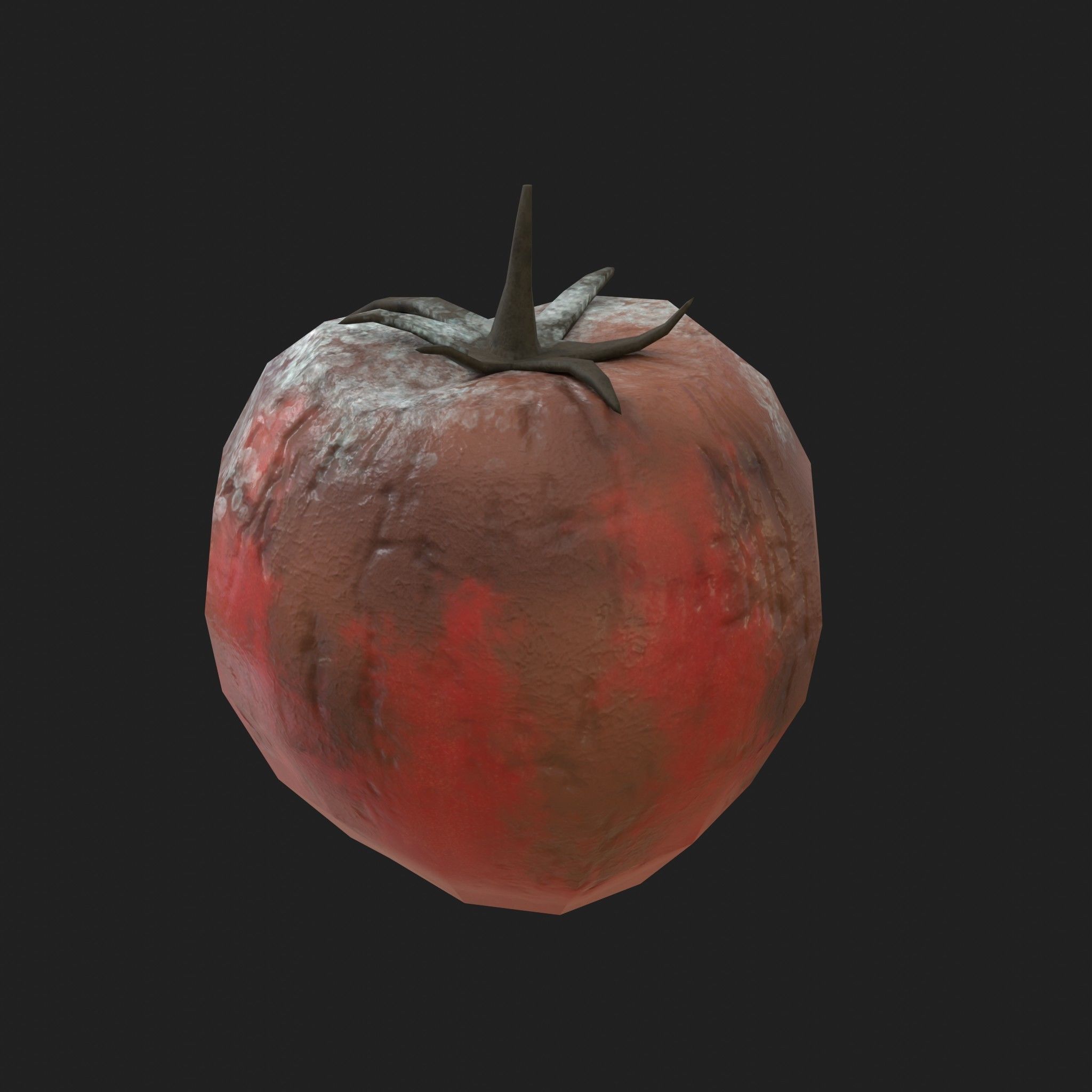 Fruits and Vegetables - Apple Onion Orange Tomato 19 Piece Set Low-poly 3D model_22