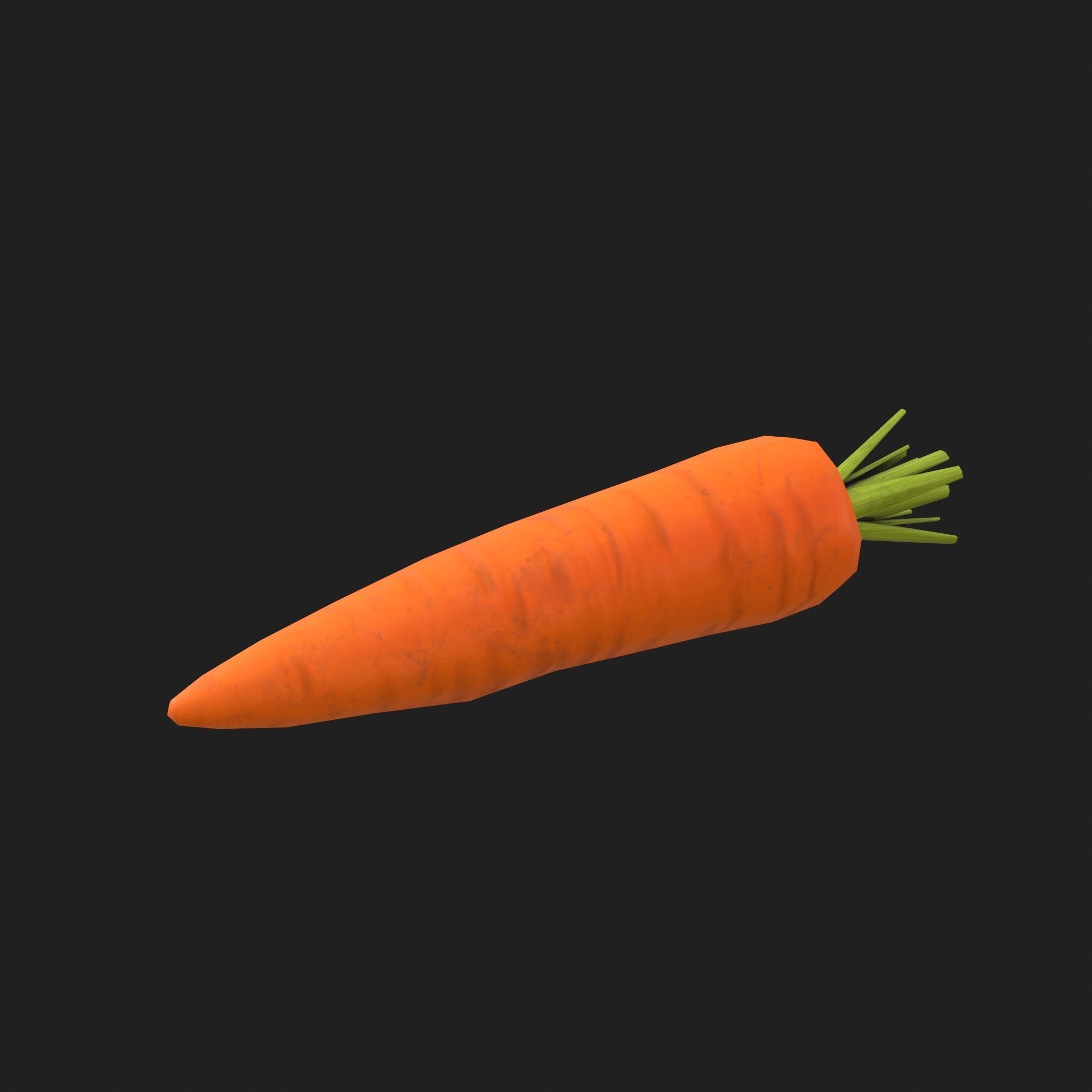 Fruits and Vegetables - Apple Onion Orange Tomato 19 Piece Set Low-poly 3D model_8