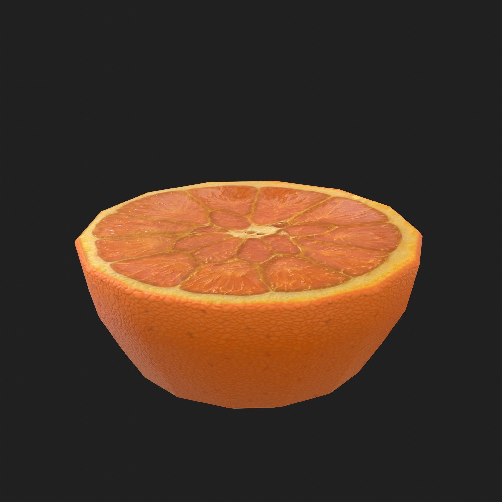 Fruits and Vegetables - Apple Onion Orange Tomato 19 Piece Set Low-poly 3D model_14