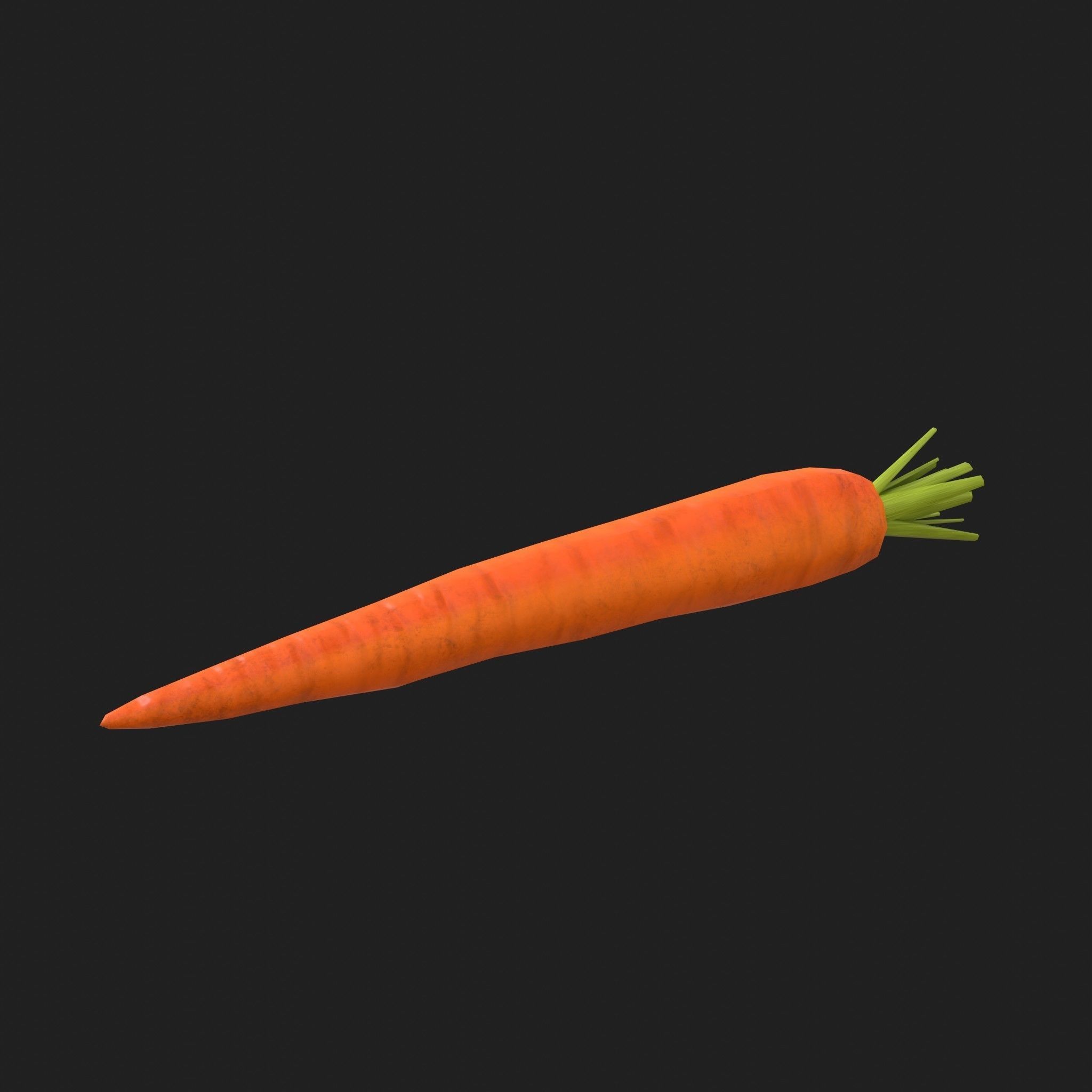 Fruits and Vegetables - Apple Onion Orange Tomato 19 Piece Set Low-poly 3D model_9