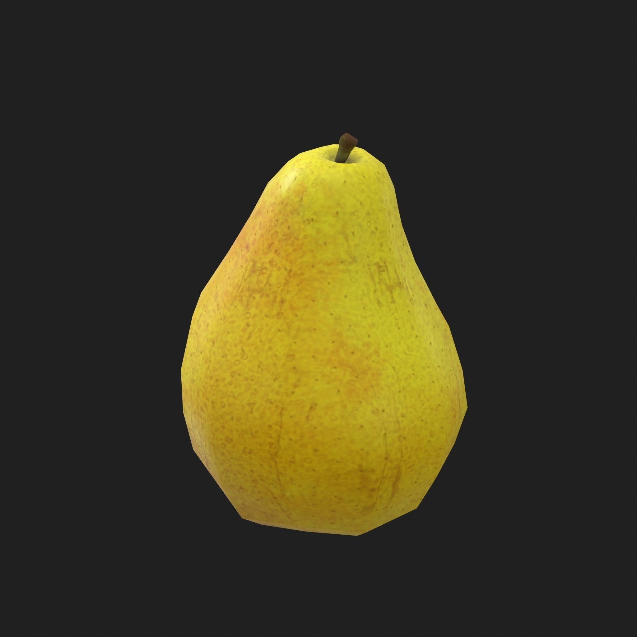 Fruits and Vegetables - Apple Onion Orange Tomato 19 Piece Set Low-poly 3D model_15