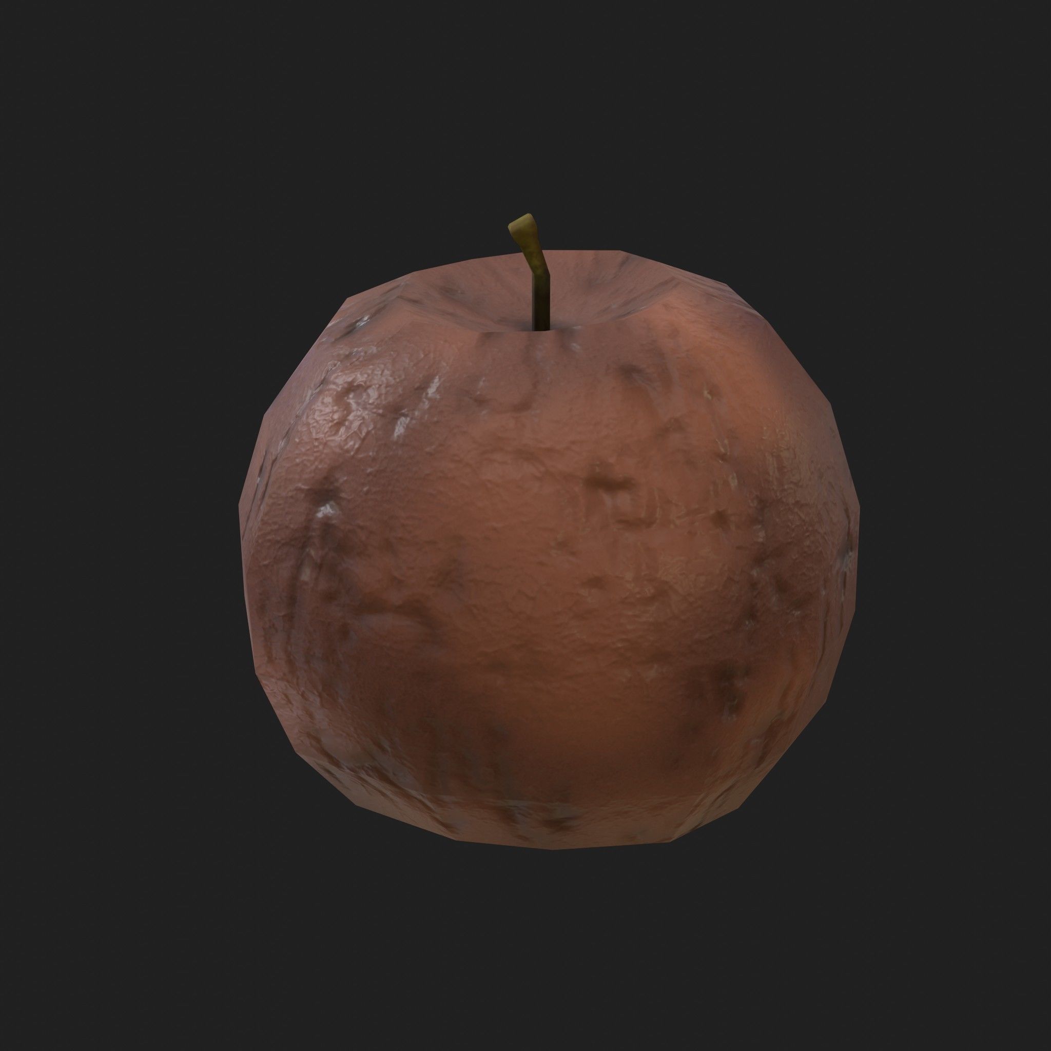 Fruits and Vegetables - Apple Onion Orange Tomato 19 Piece Set Low-poly 3D model_6