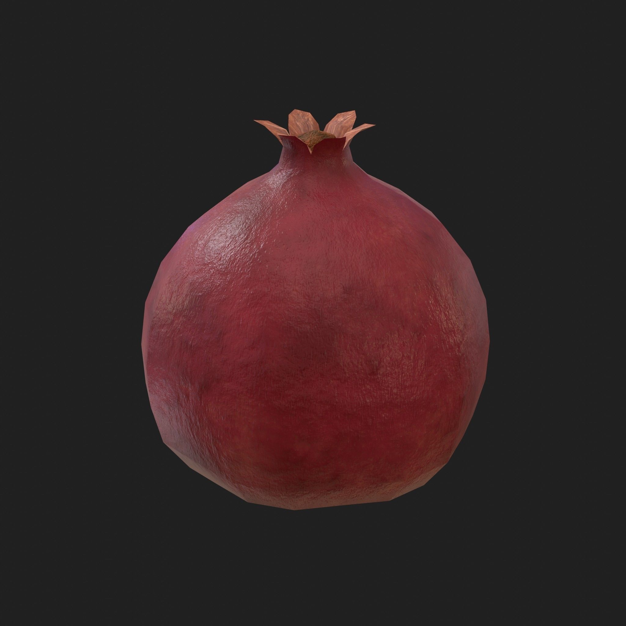 Fruits and Vegetables - Apple Onion Orange Tomato 19 Piece Set Low-poly 3D model_17