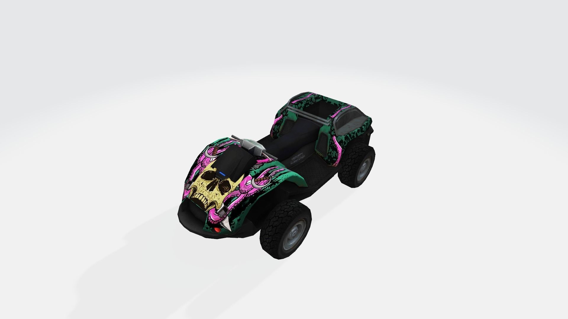 Vehicle car Amphibian 12x 3D model_19