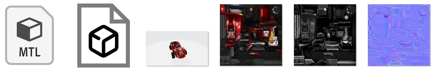 Vehicle car Amphibian 12x 3D model_15