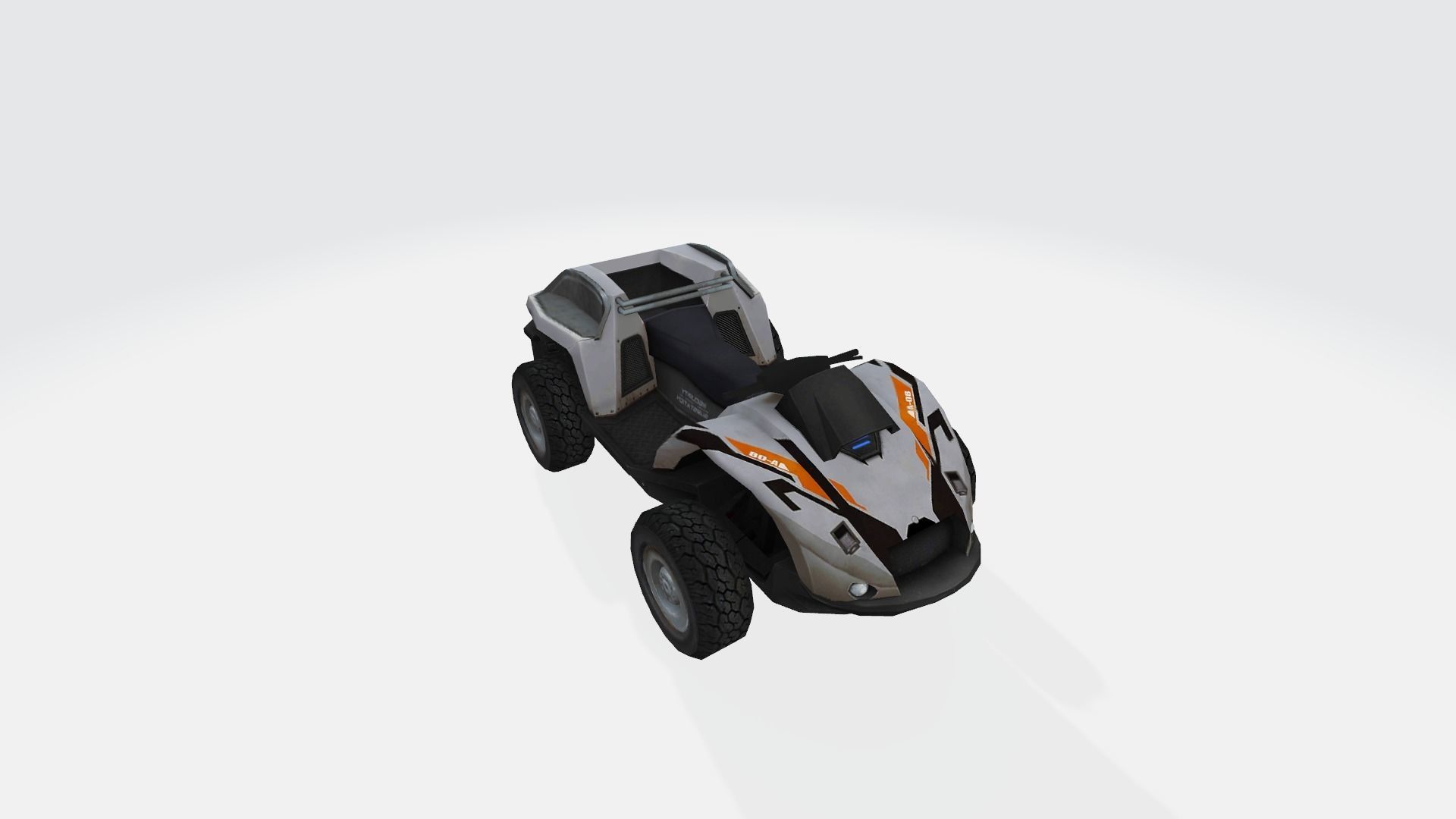 Vehicle car Amphibian 12x 3D model_11