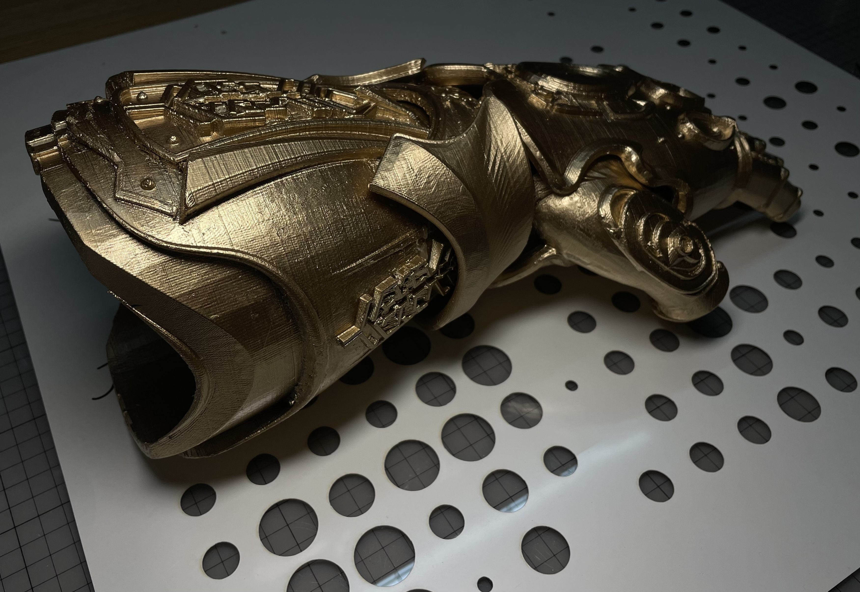 thanos infinity glove 3D print model_2