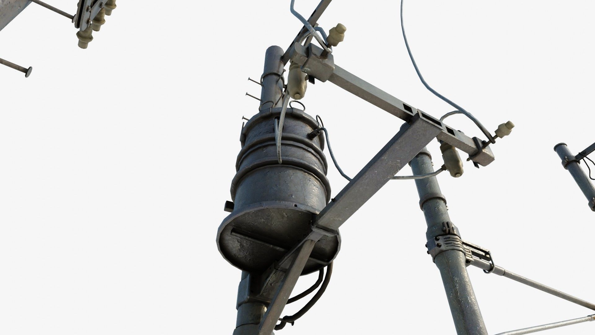 high quality traffic lights with 8k pbr textures  Low-poly 3D model_11