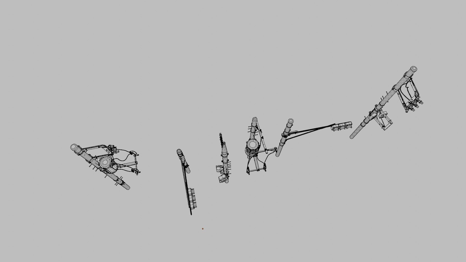 high quality traffic lights with 8k pbr textures  Low-poly 3D model_14