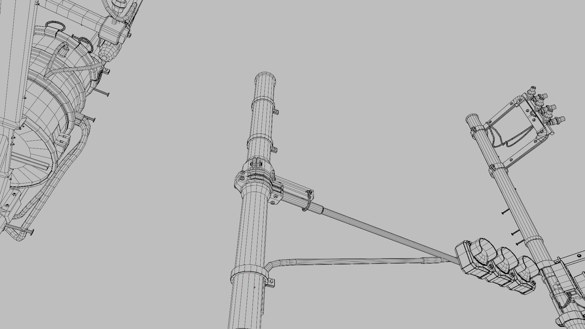 high quality traffic lights with 8k pbr textures  Low-poly 3D model_20