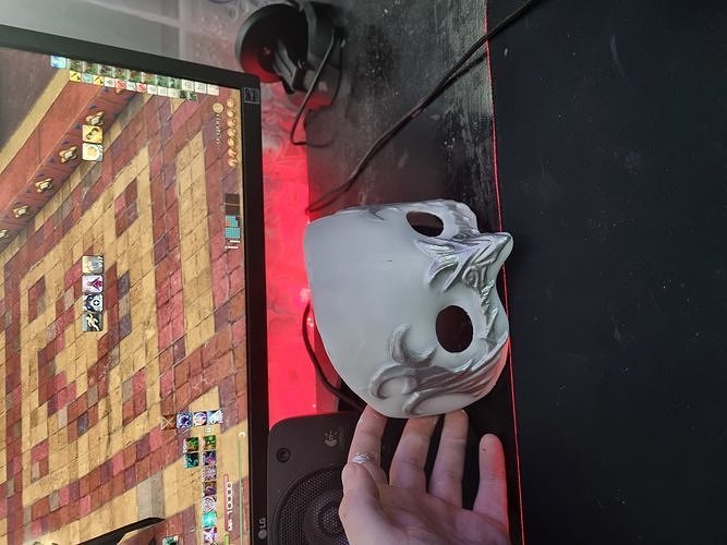 Final Fantasy XIV Ancient Mask 3D print model