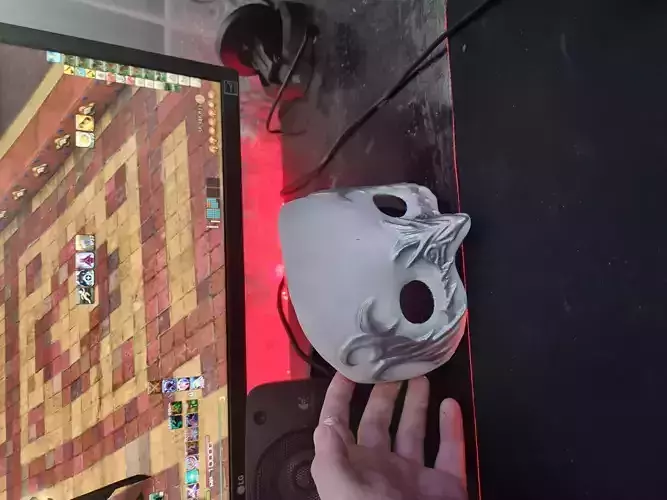 Final Fantasy XIV Ancient Mask 3D print model