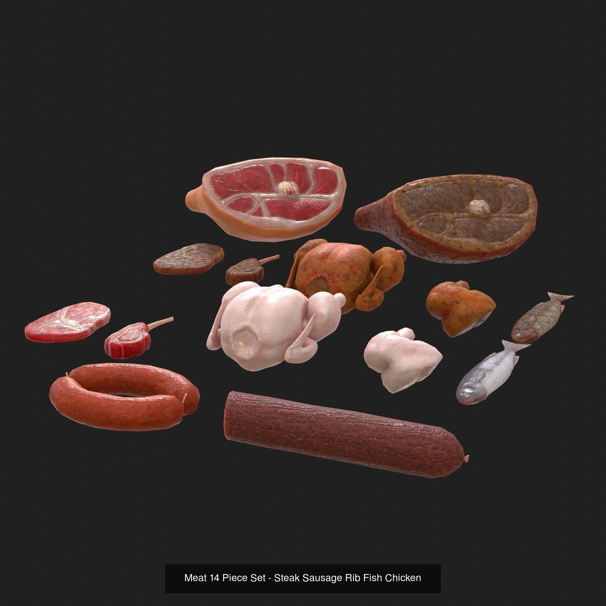 Food and Consumables 3D Model Collection_5