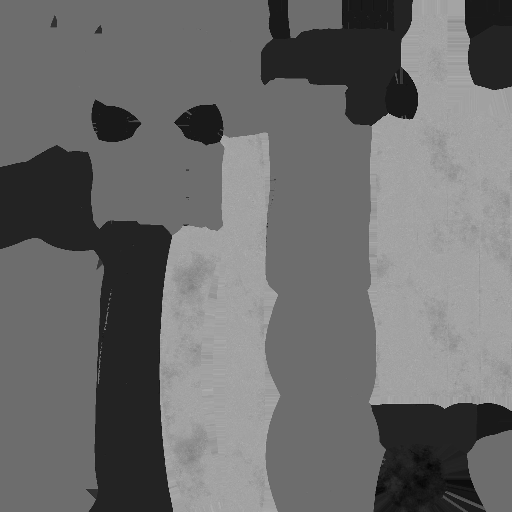 SciFi Glasses J03 Aluminum - Character Design Fashion Low-poly 3D model_25