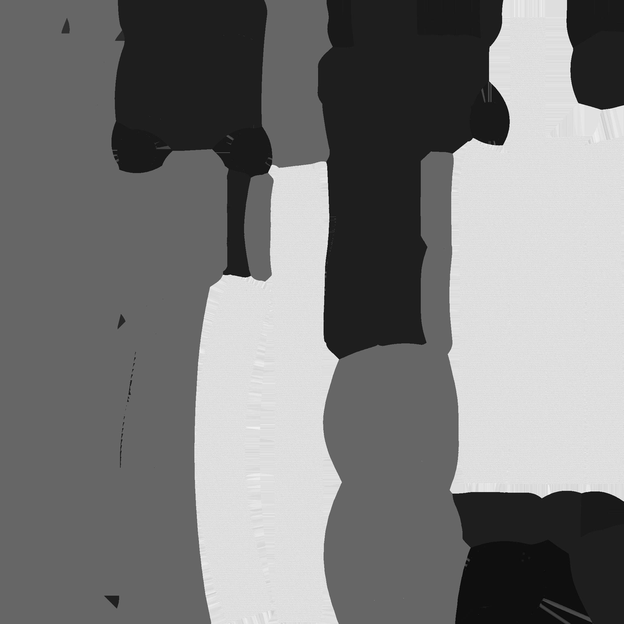 SciFi Glasses J05 White Blue - Character Design Fashion Low-poly 3D model_25