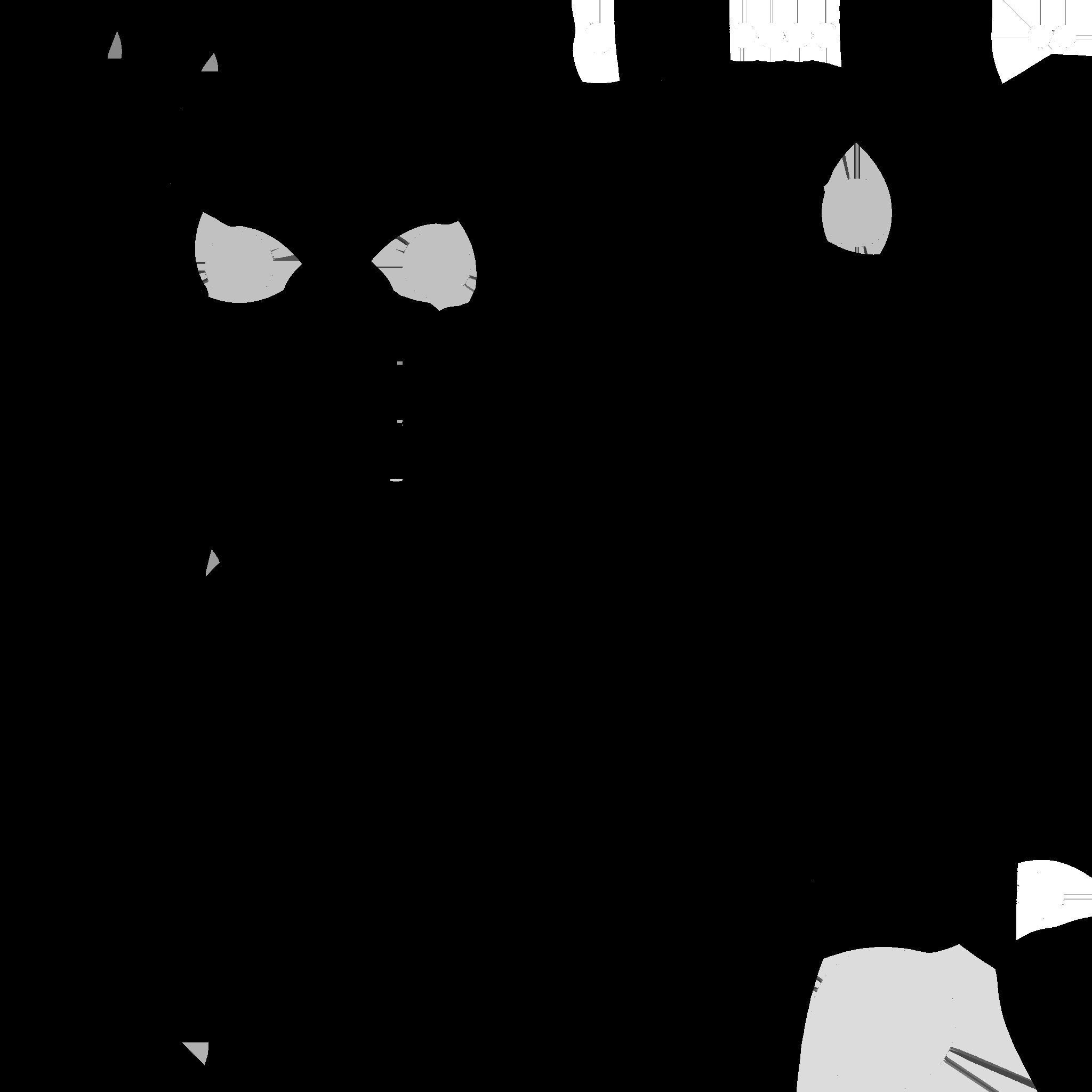 SciFi Glasses J06 White Red - Character Design Fashion Low-poly 3D model_22