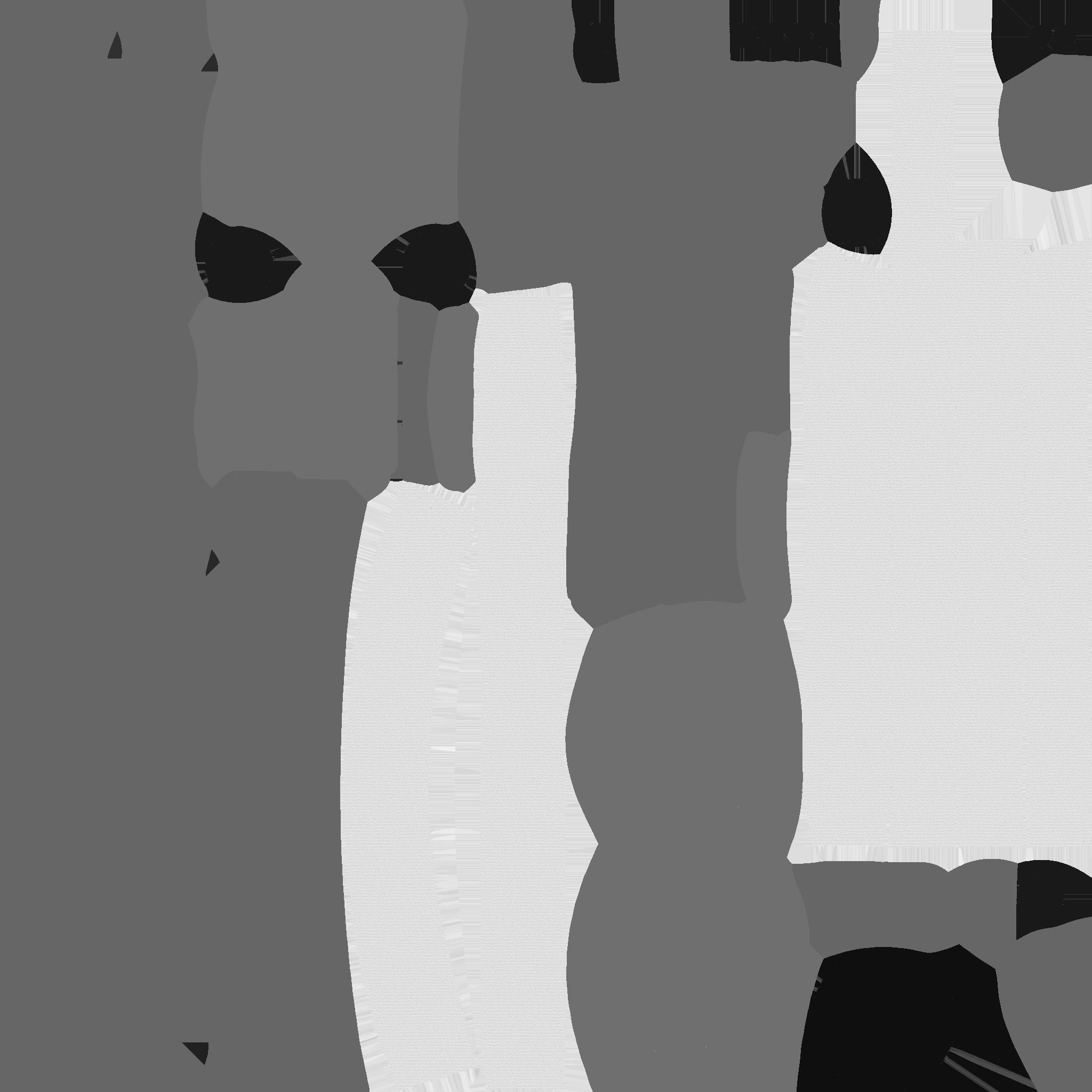 SciFi Glasses J06 White Red - Character Design Fashion Low-poly 3D model_25