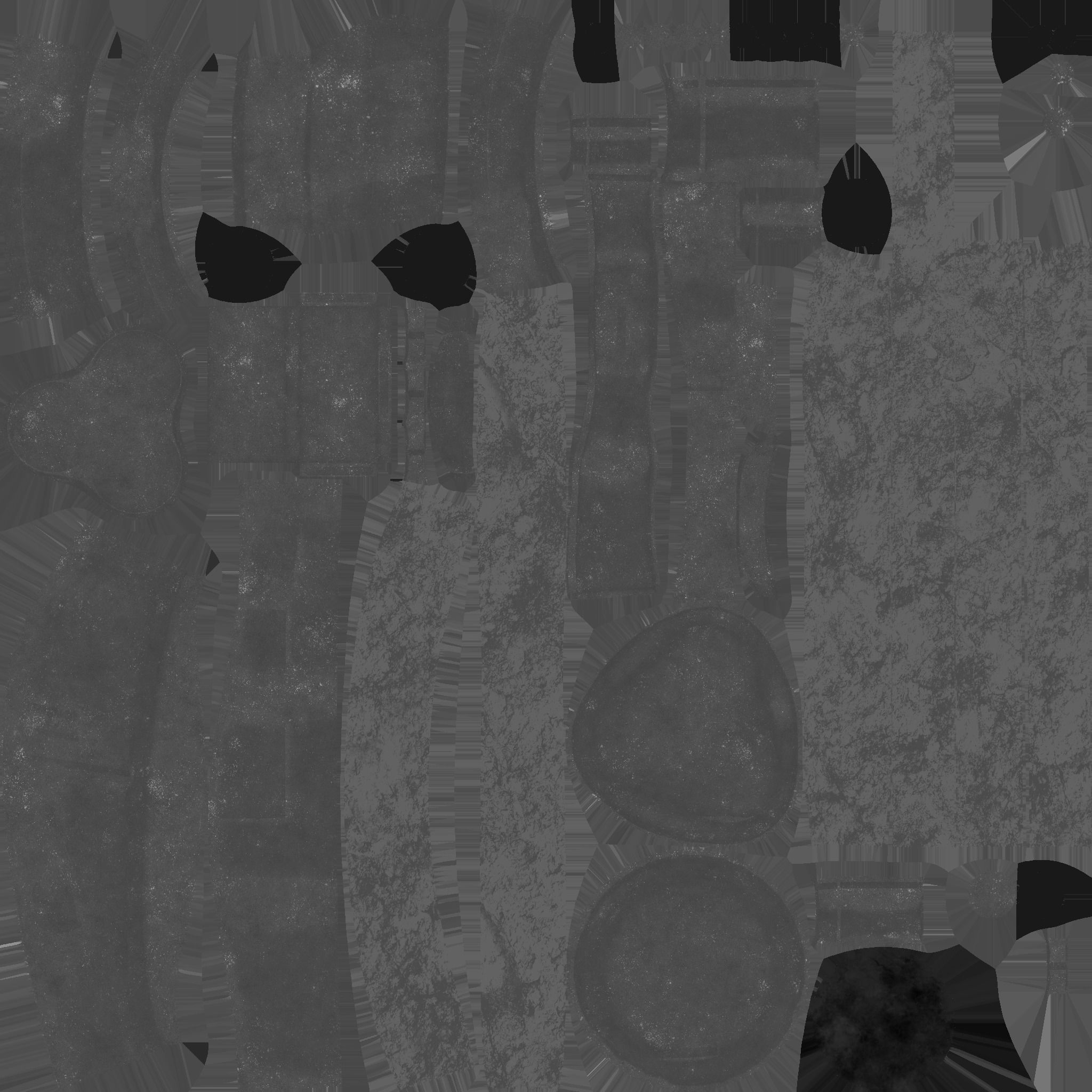 SciFi Glasses J07 Steel - Character Design Fashion Low-poly 3D model_25