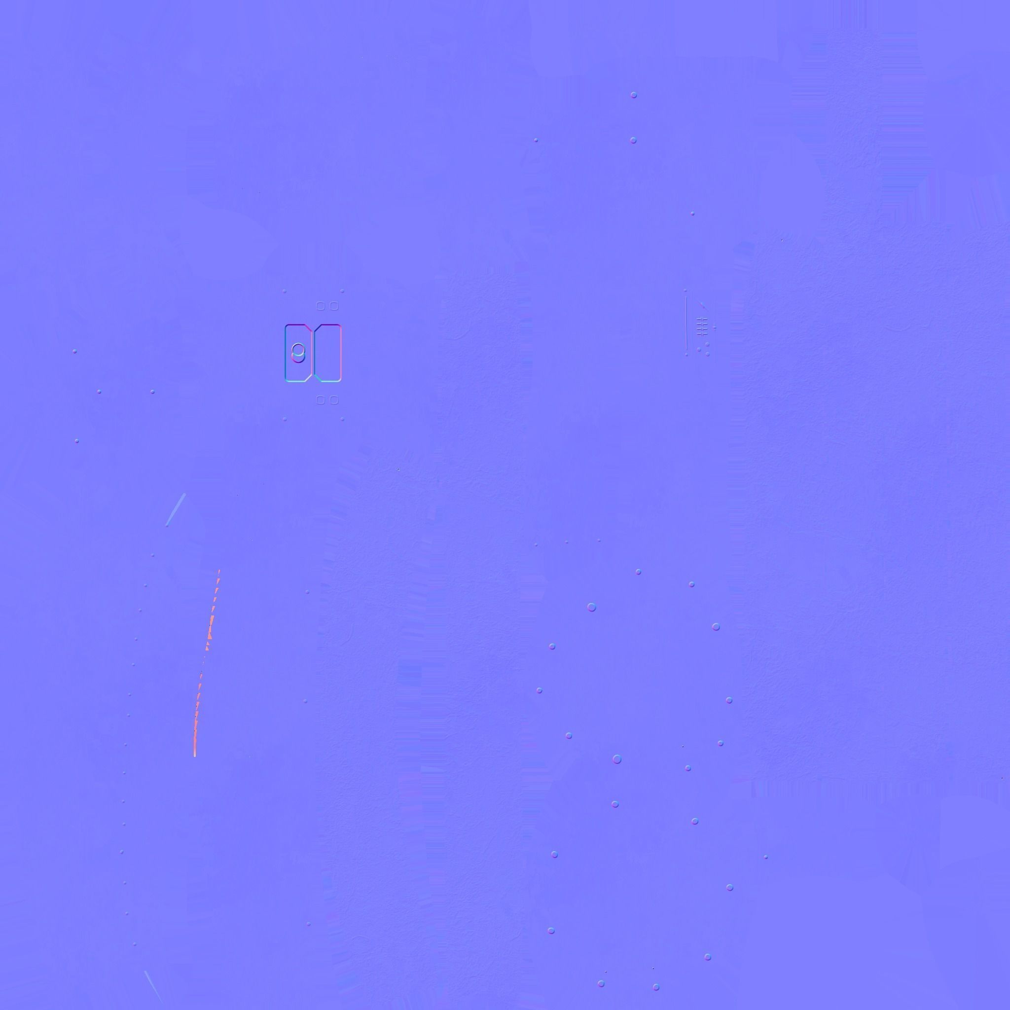 SciFi Glasses J07 Steel - Character Design Fashion Low-poly 3D model_23