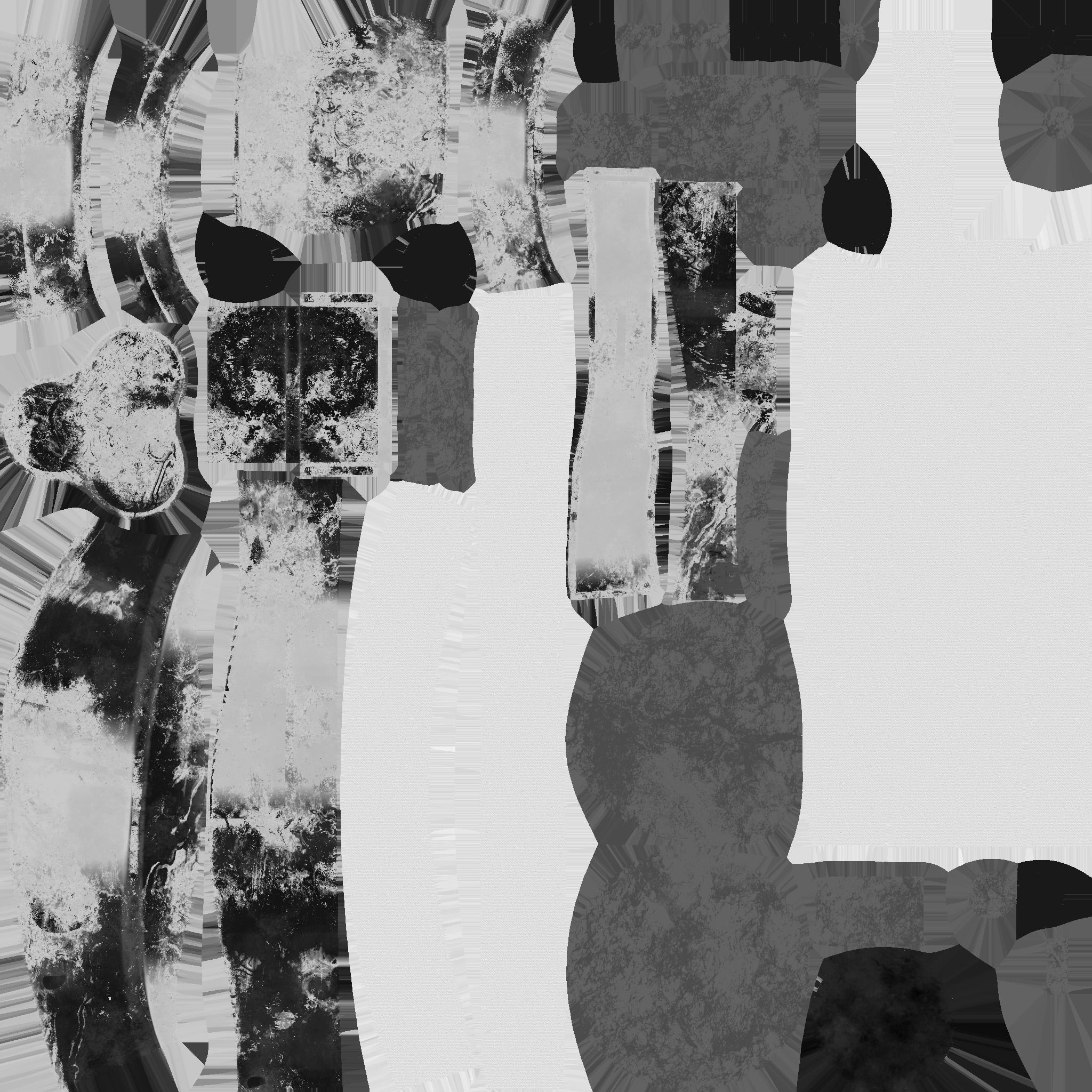 SciFi Glasses J09 Yellow - Character Design Fashion Low-poly 3D model_25