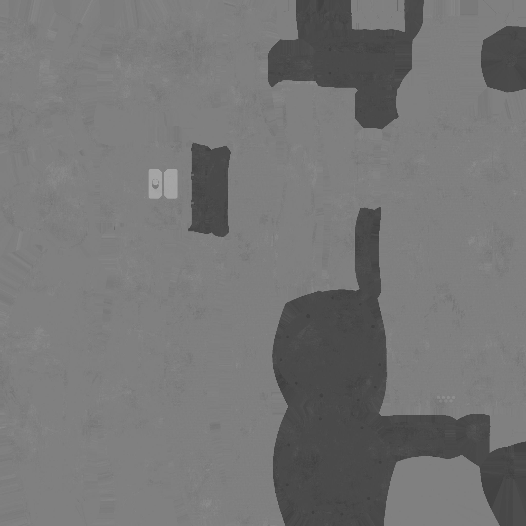 SciFi Glasses J09 Yellow - Character Design Fashion Low-poly 3D model_21