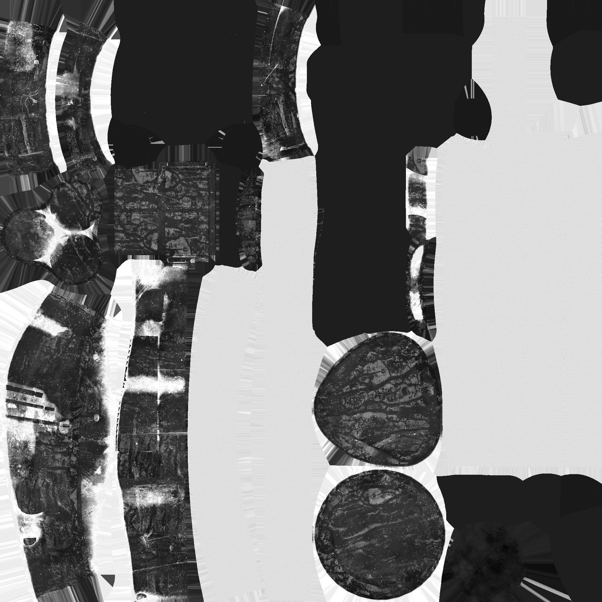 SciFi Glasses J10 Blue - Character Design Fashion Low-poly 3D model_25