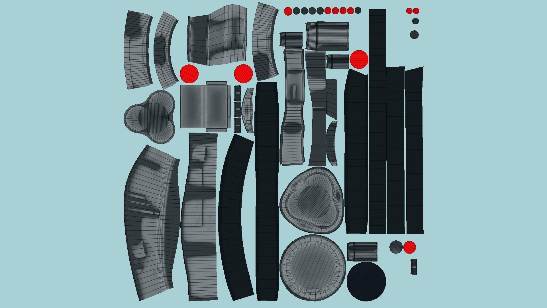 10 SciFi Glasses J Collection - Character Design Fashion _82