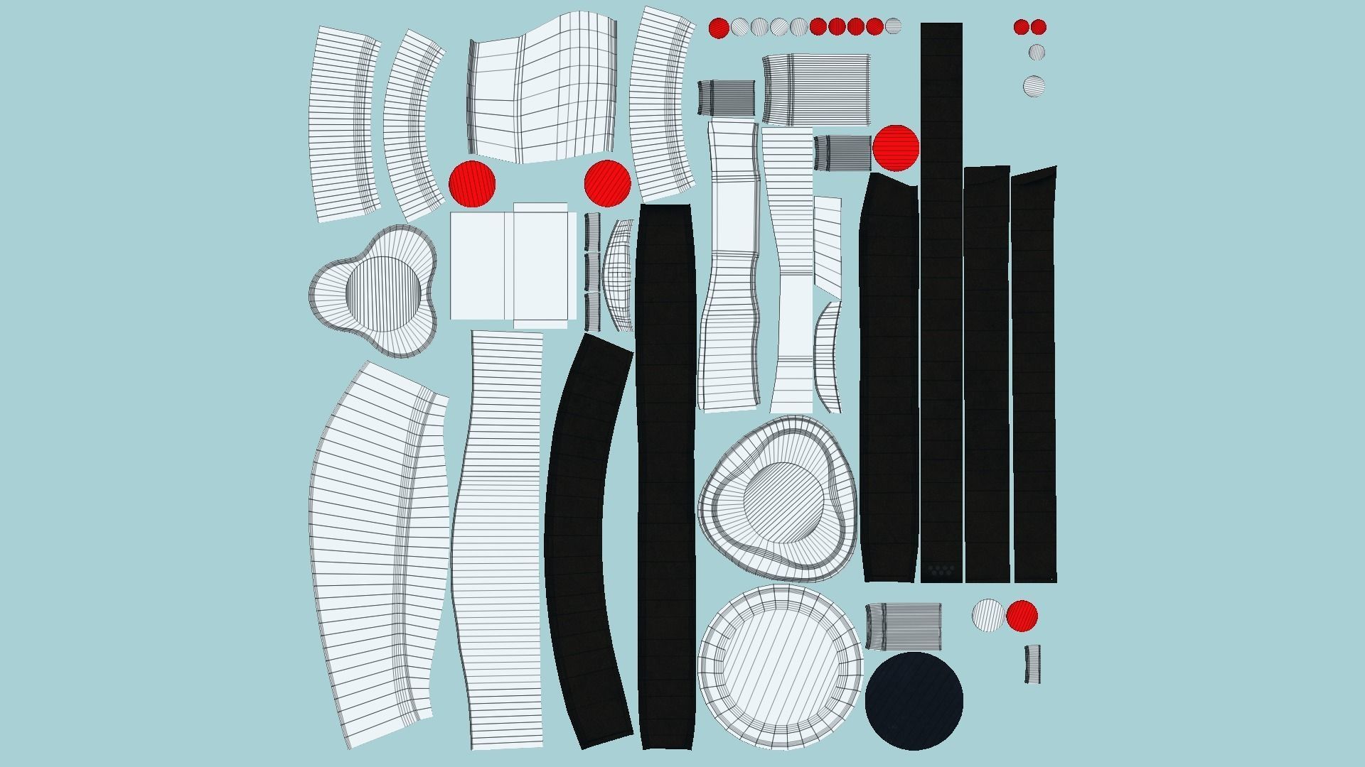 10 SciFi Glasses J Collection - Character Design Fashion _71