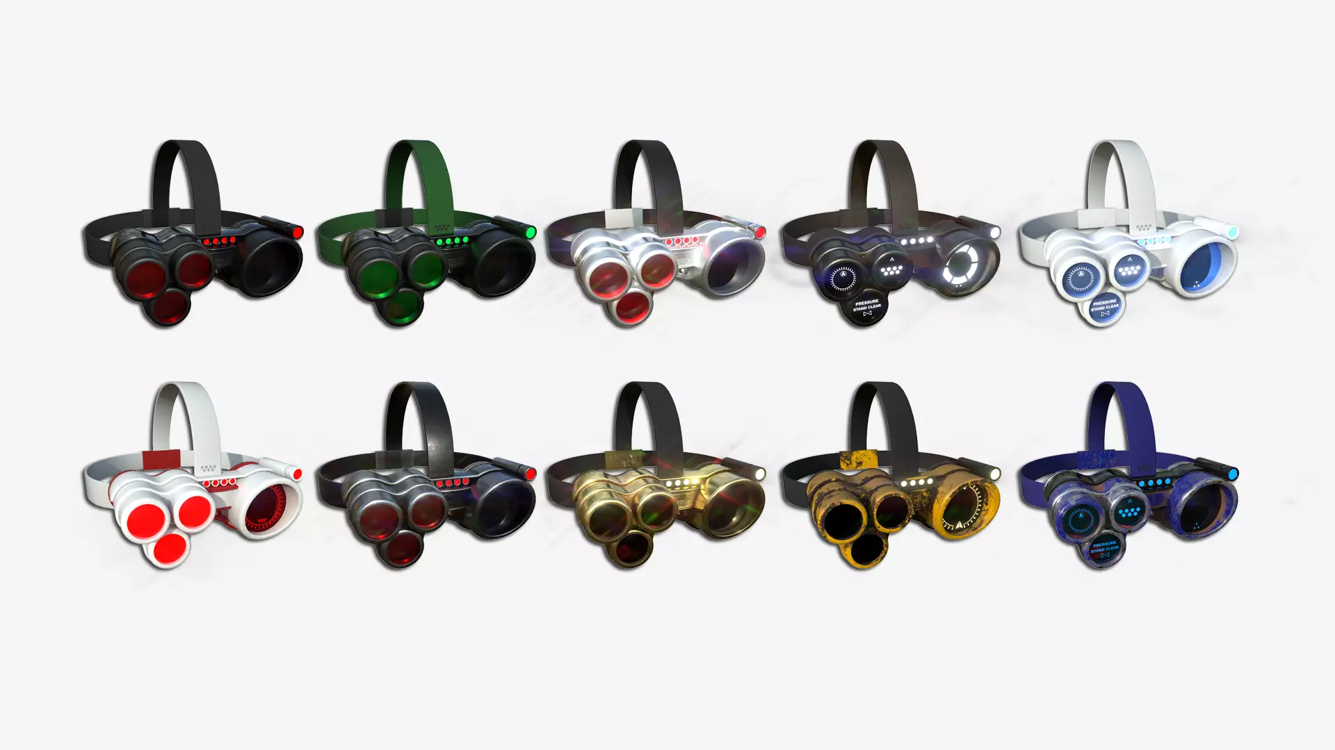 10 SciFi Glasses J Collection - Character Design Fashion _0