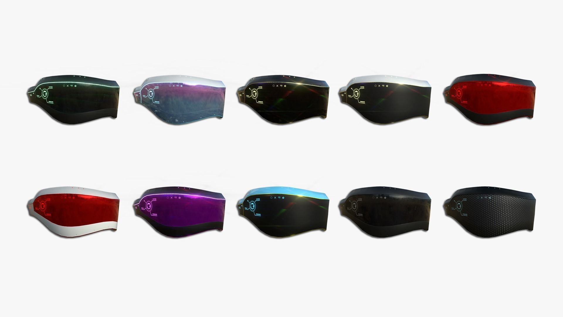 96 SciFi Glasses Super Collection - Character Design Fashion _3