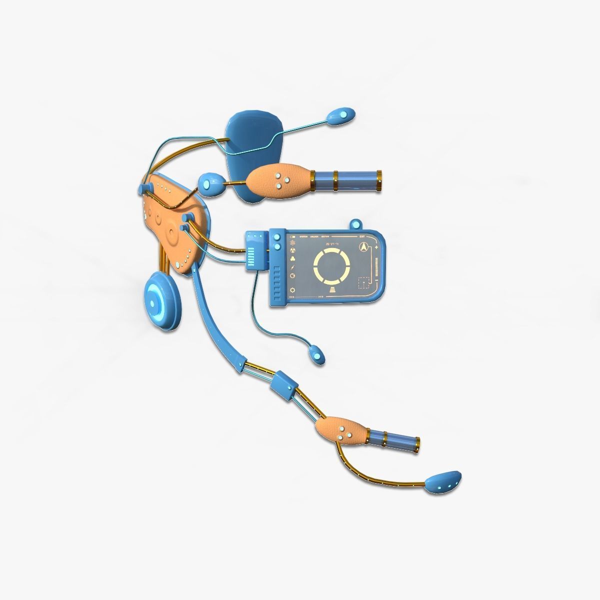 96 SciFi Glasses Super Collection - Character Design Fashion _48