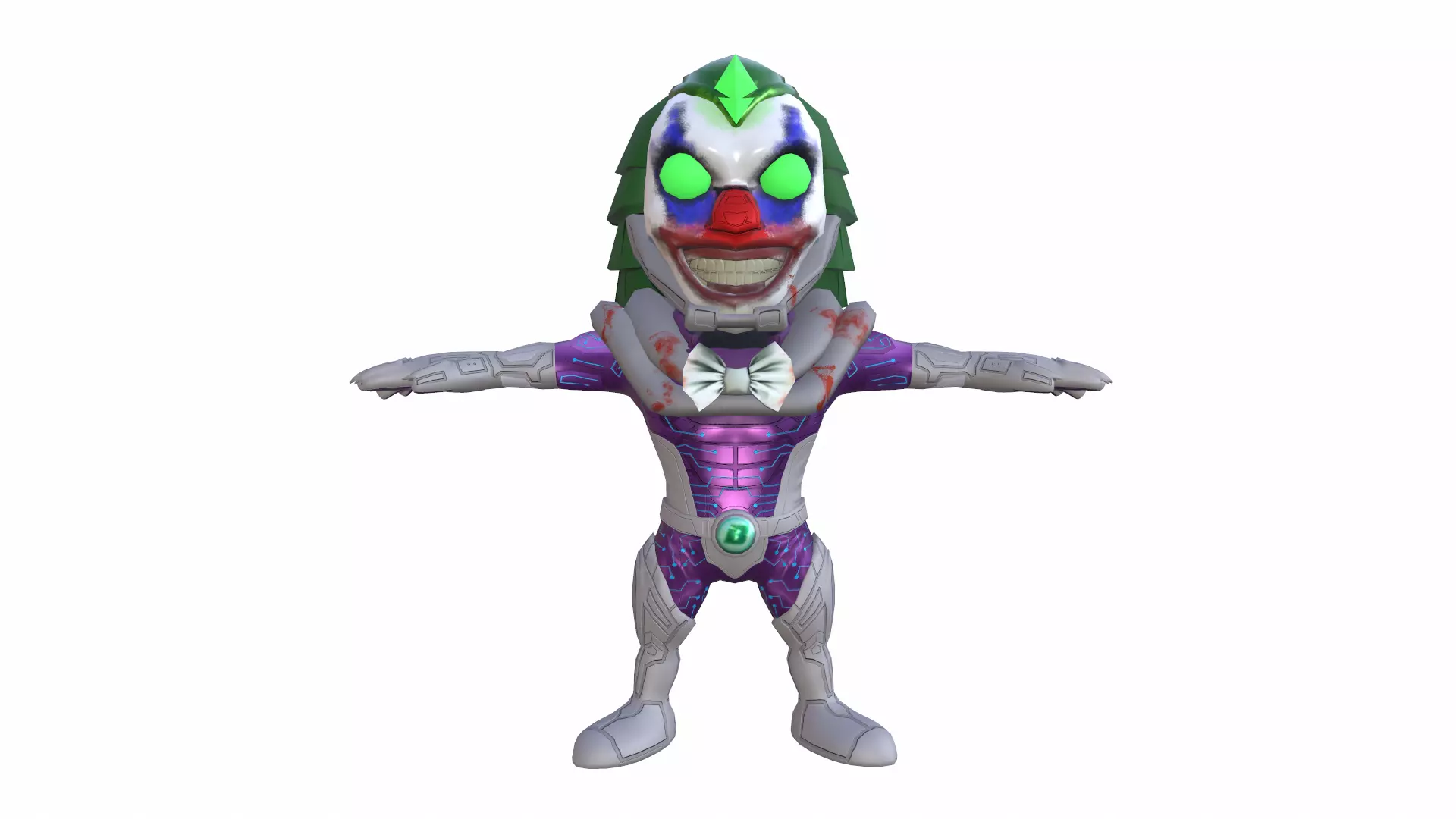 Ethereum Ranger Low-poly 3D model