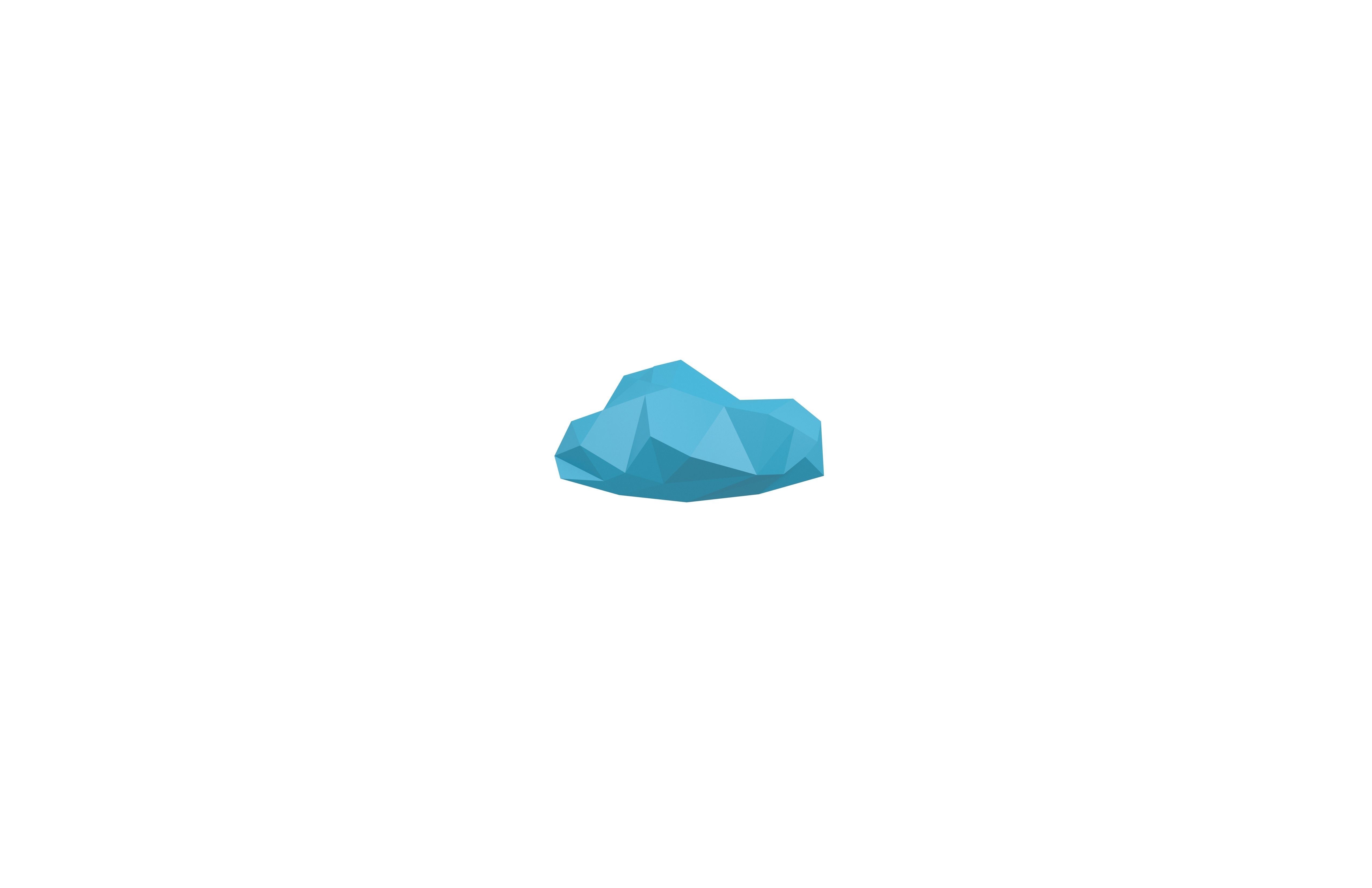 Polygonal Cloud 001 Pack V1 Low-poly 3D model_26