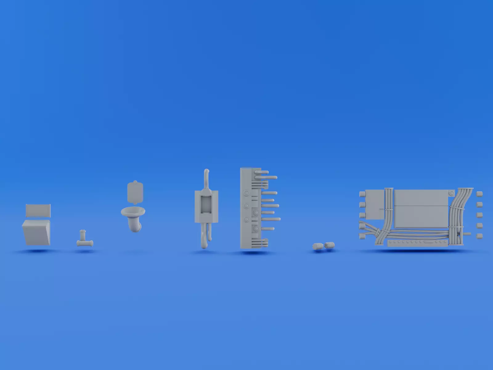 3D model Low poly sci fi assets VR / AR / low-poly | CGTrader