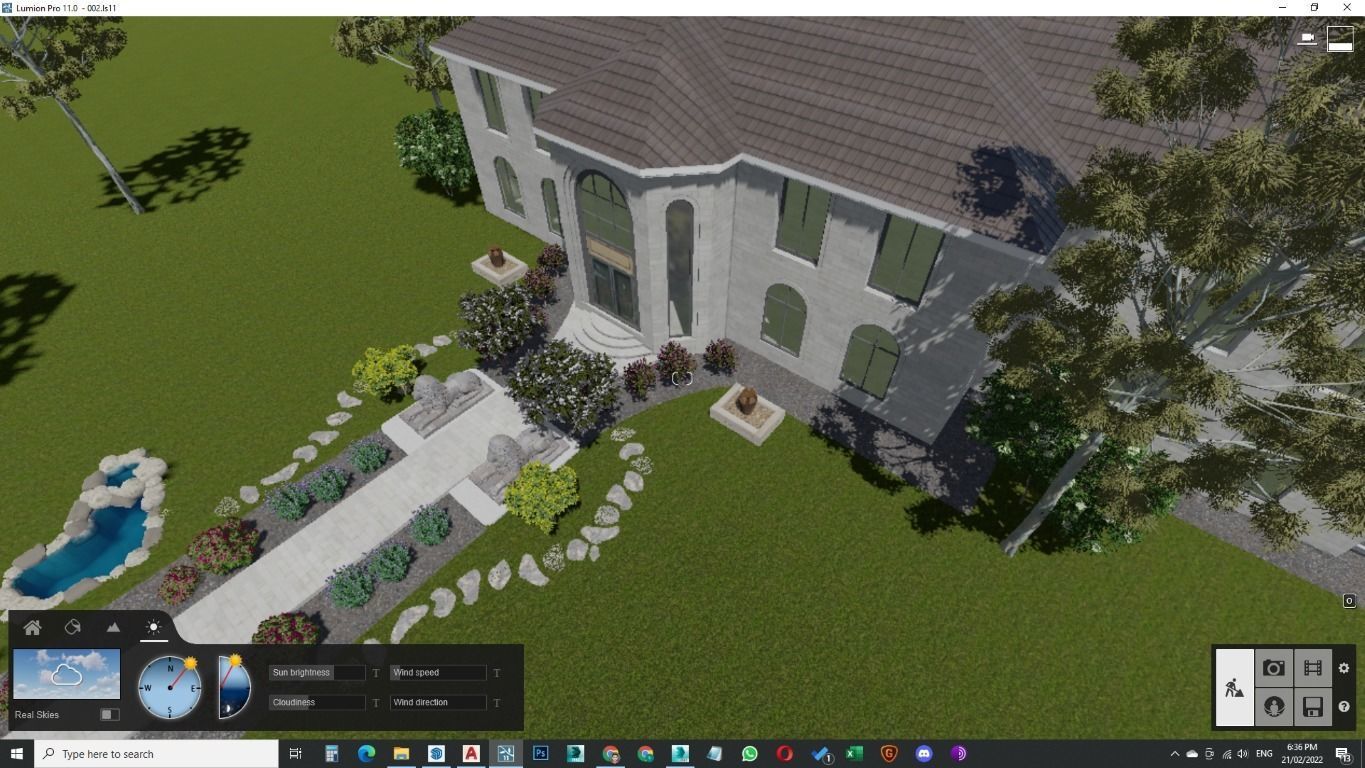 Modern Spanish Revival luxury house design 3D model_34