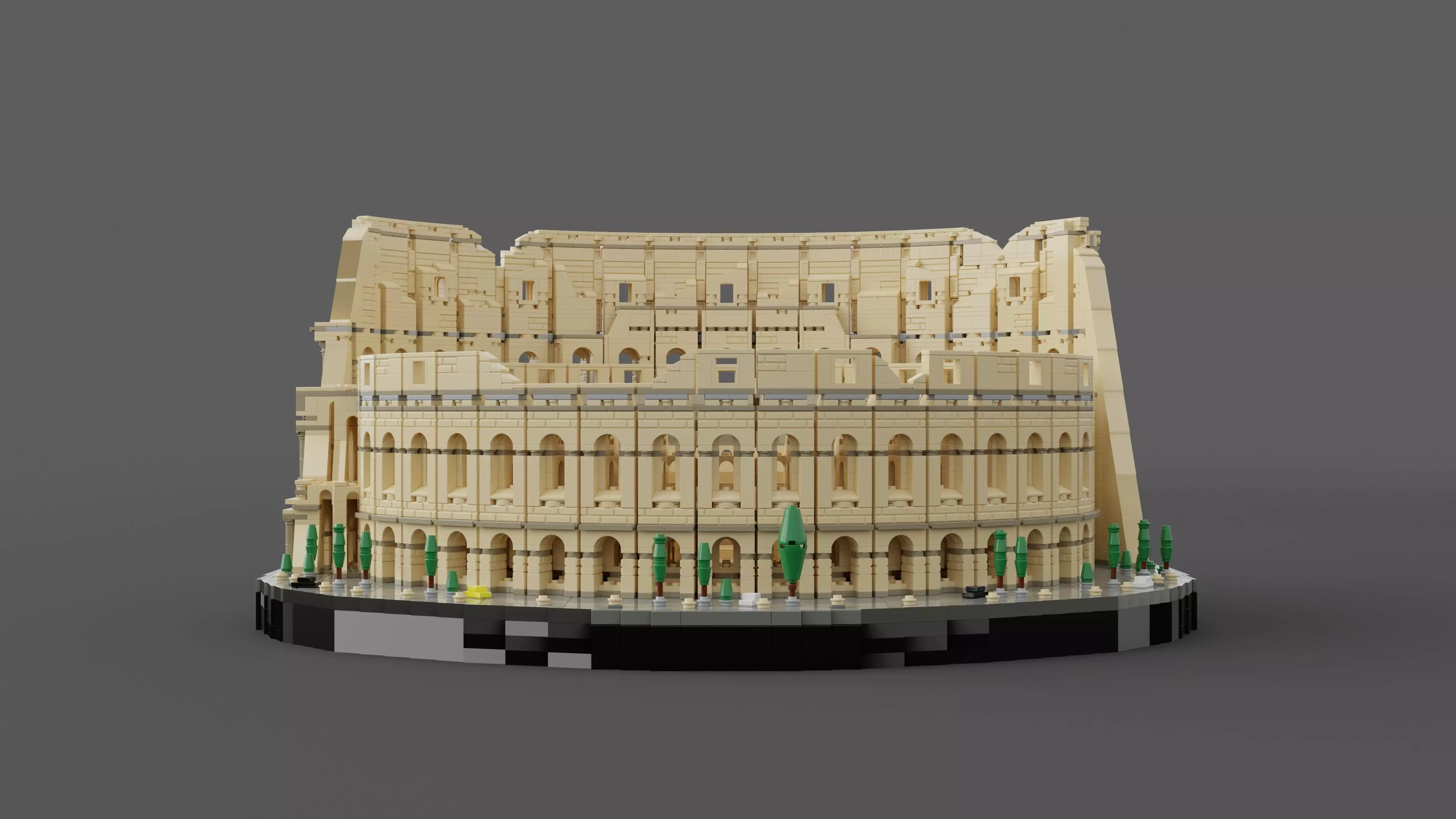 LEGO Creator Expert  - Colloseum 2020 3D model_0