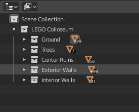 LEGO Creator Expert  - Colloseum 2020 3D model_12