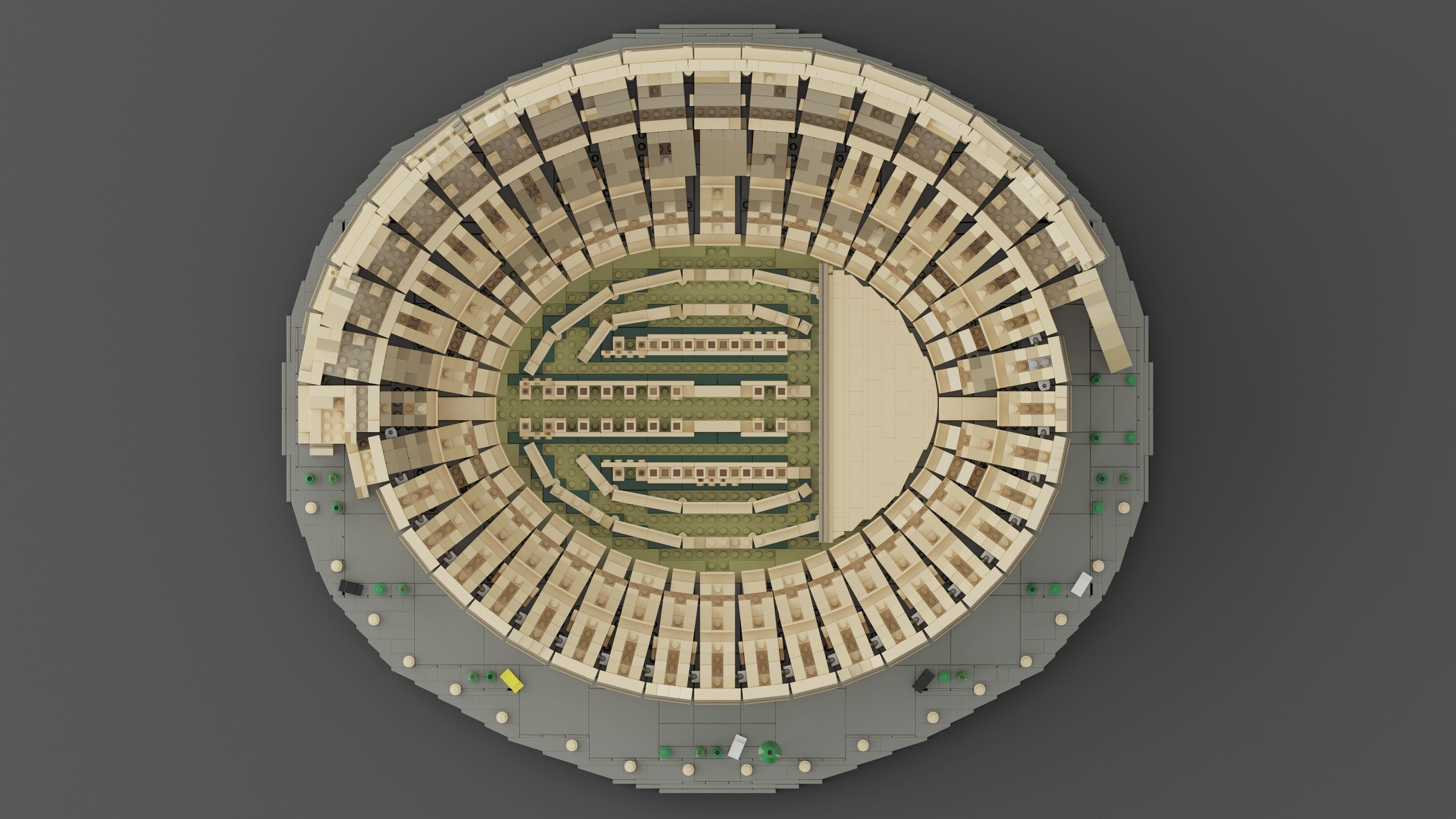 LEGO Creator Expert  - Colloseum 2020 3D model_3
