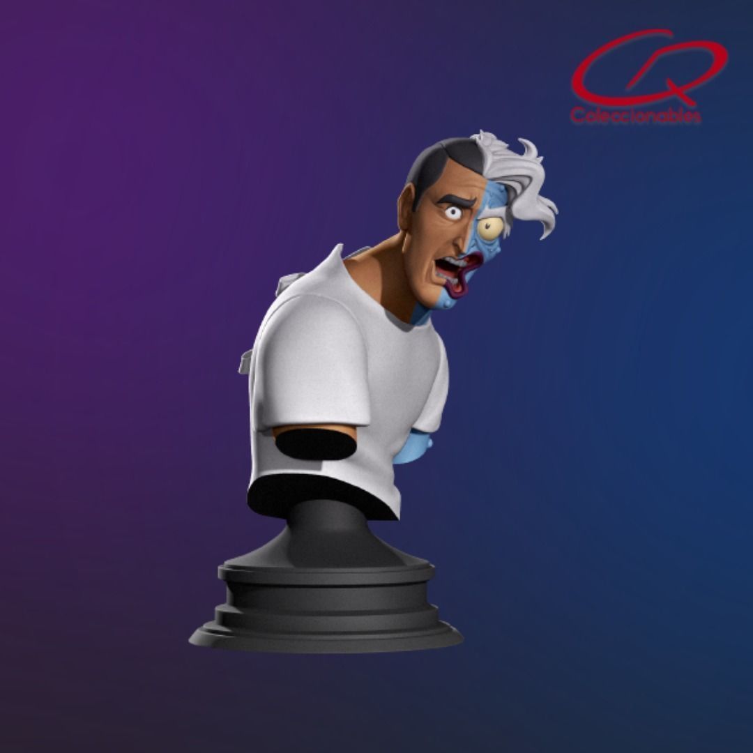 The Batman Animated Series - Harvey Two face 3D print model_13