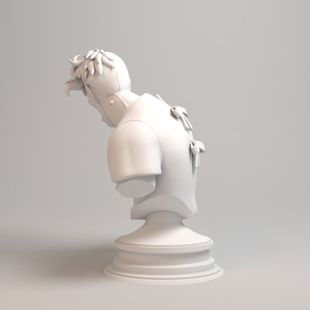 The Batman Animated Series - Harvey Two face 3D print model_12