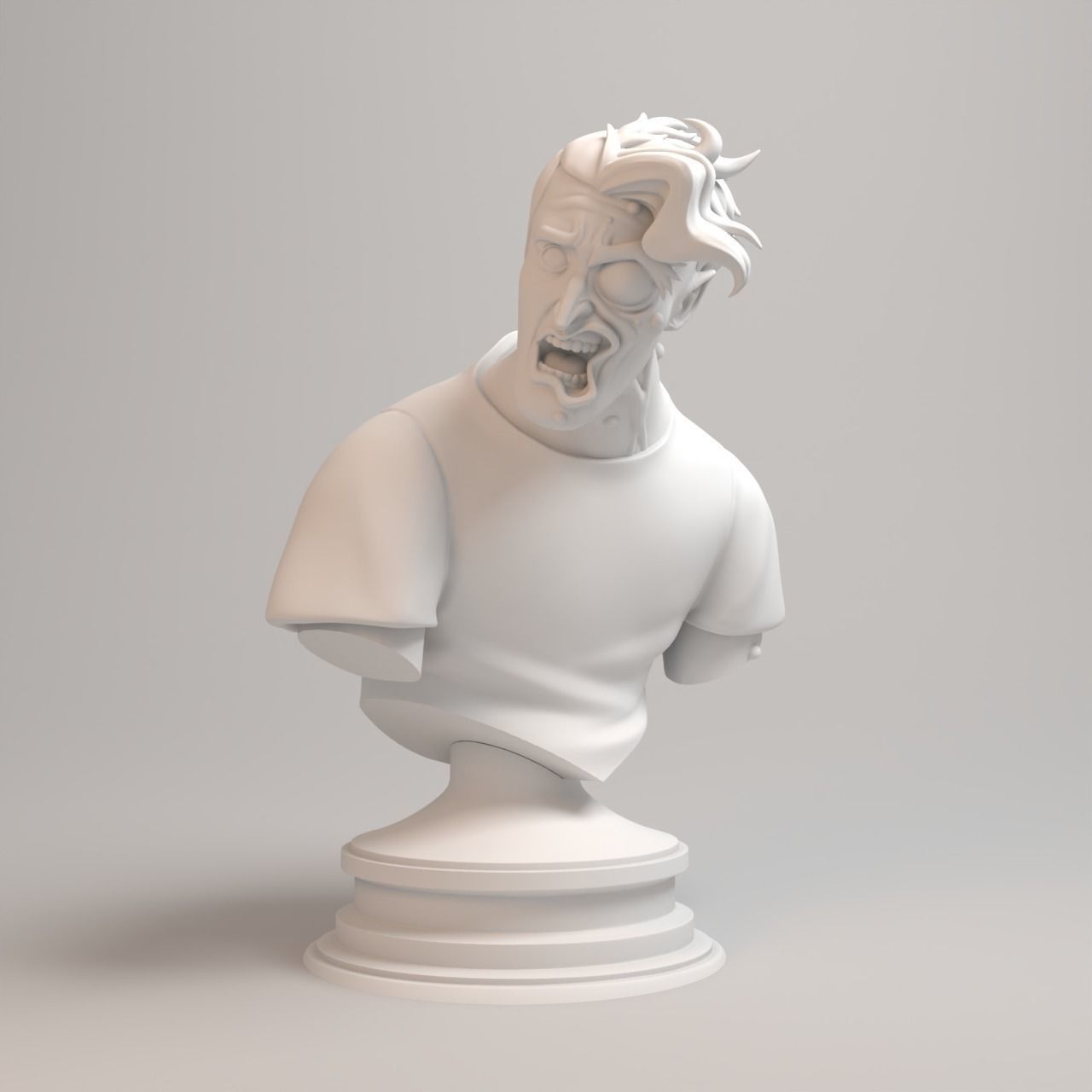 The Batman Animated Series - Harvey Two face 3D print model_11