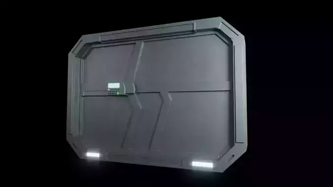 Sci-fi door