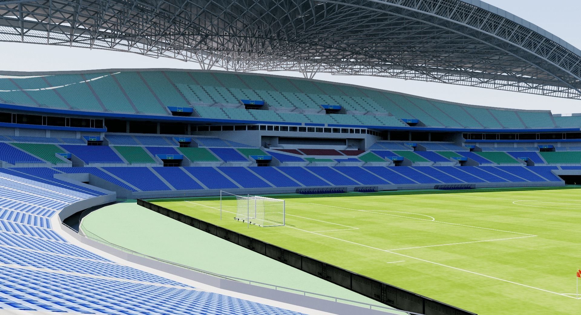 Saitama Stadium 2002 - Japan 3D model_6