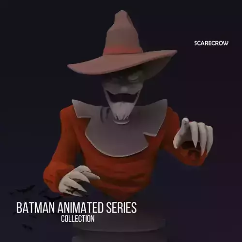 The Batman Animated Series - Scarecrow 3D print model