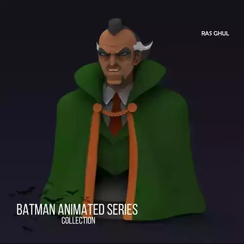 The Batman Animated Series - Ras Ghul 3D print model