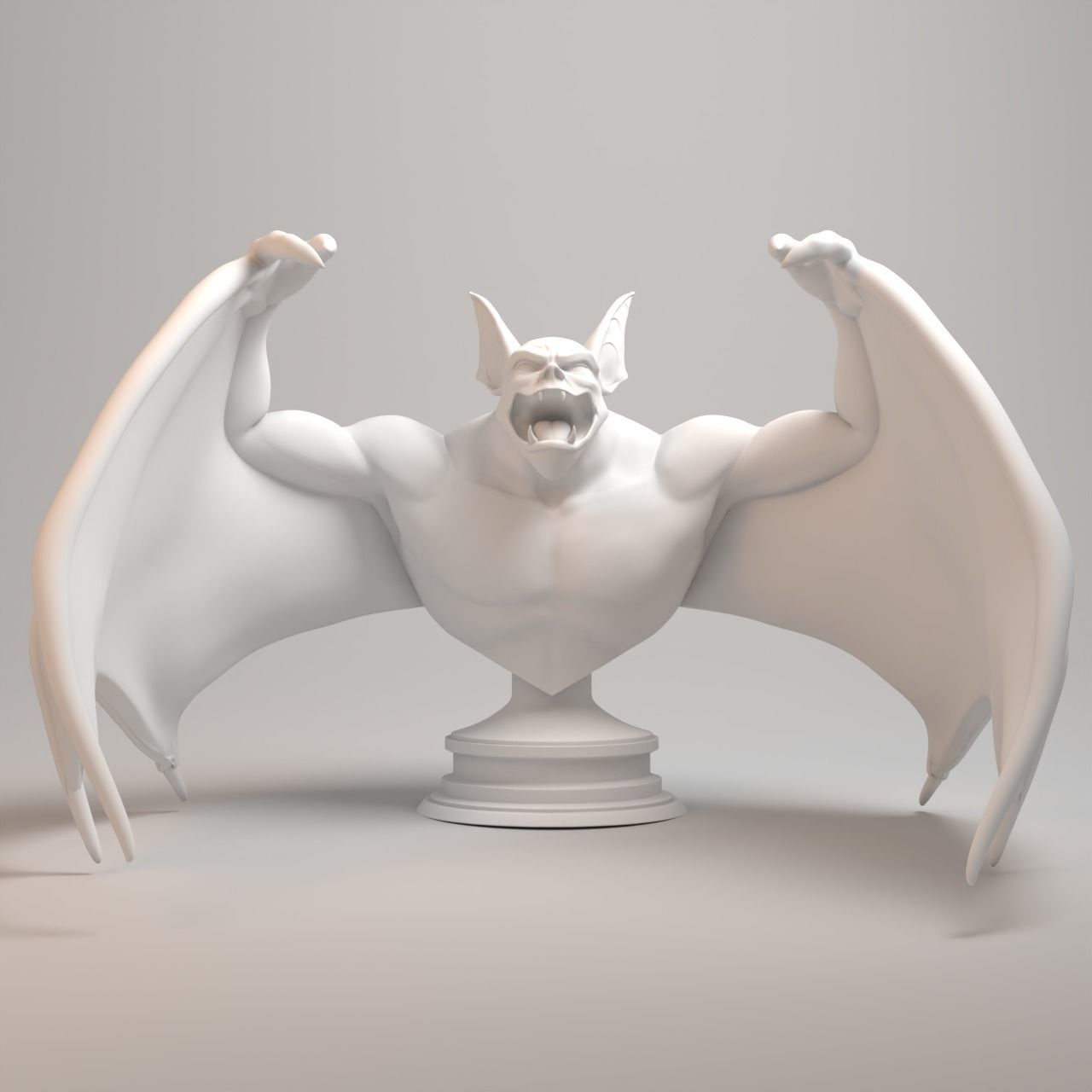 The Batman Animated Series - Man Bat Doble PACK 3D print model_5