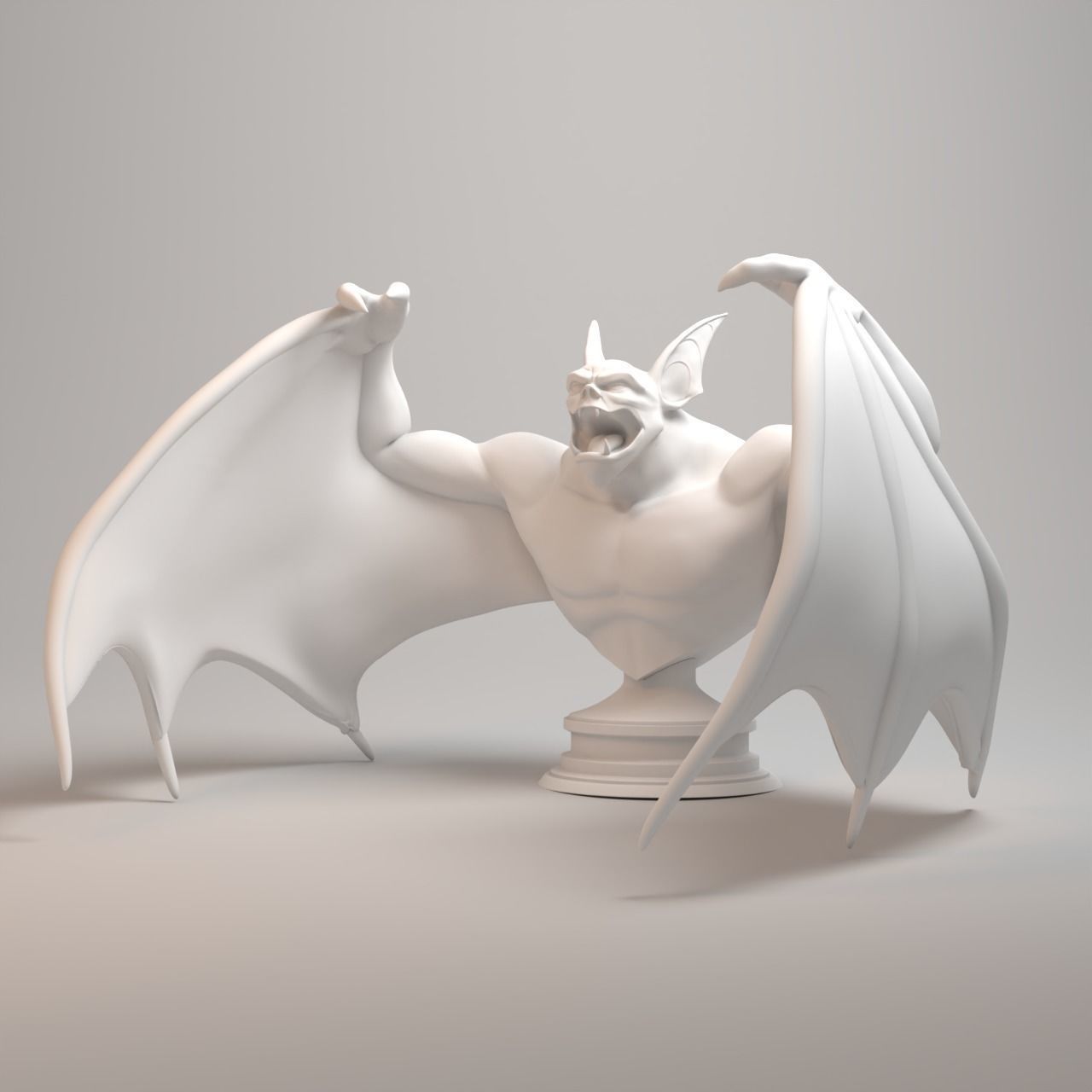 The Batman Animated Series - Man Bat Doble PACK 3D print model_8